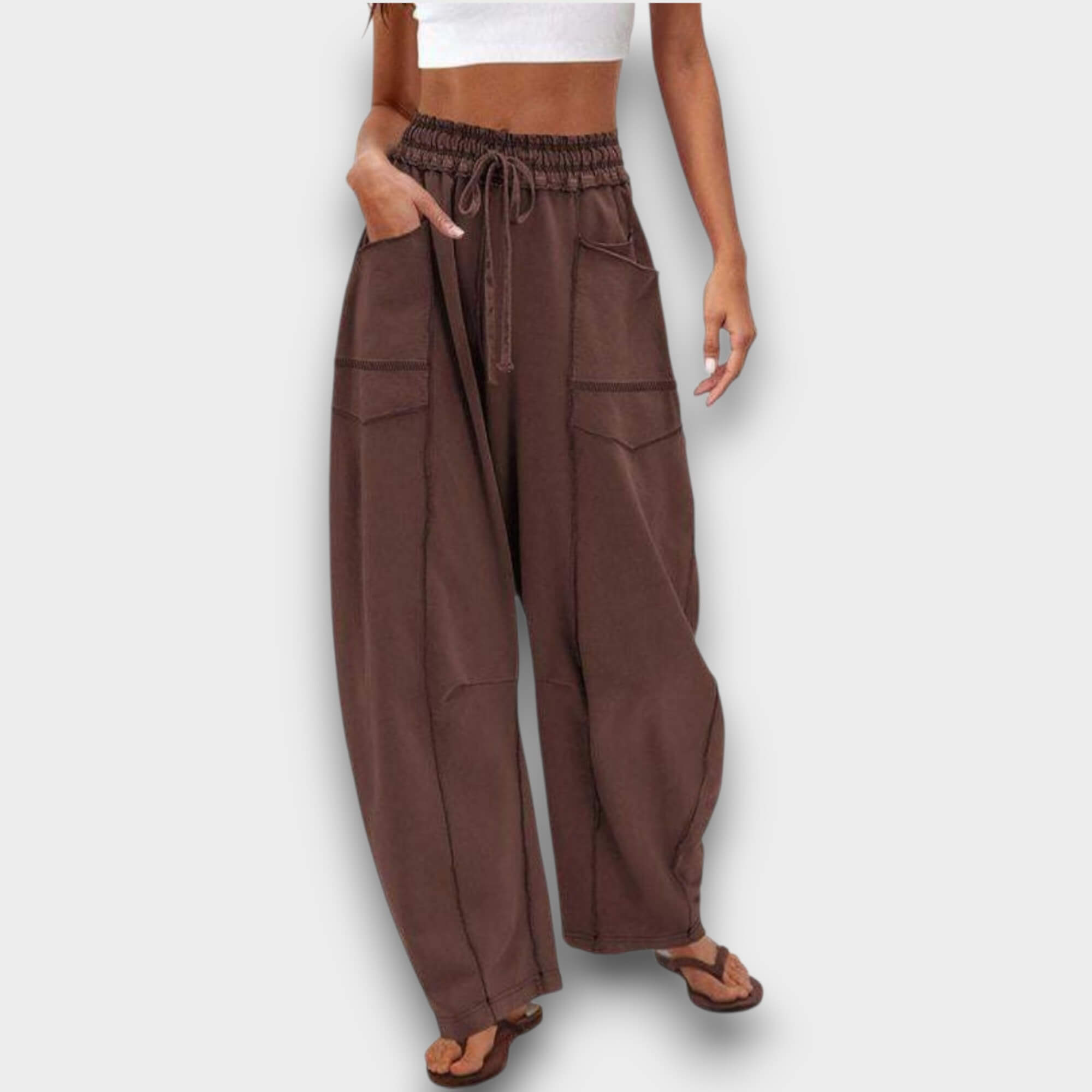 Nova – Comfy Baggy Leg Lounge Trousers