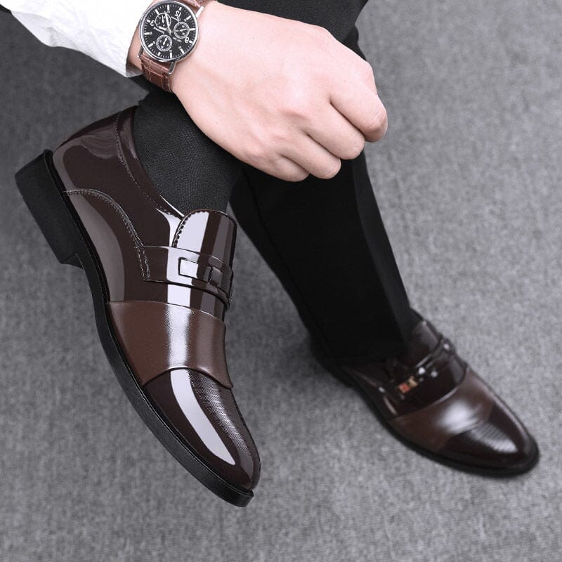 Ultra Gloss Leather Business Shoe